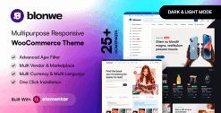 Download Blonwe - Multipurpose WooCommerce Theme GPL WordPress Plugin