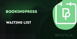 Download BookingPress - Waiting List Addon