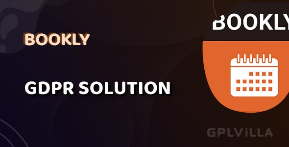 Download GDPR Solution - Bookly Customer Cabinet (Add-on) WordPress Plugin GPL