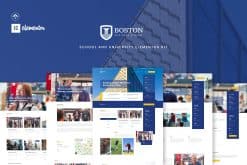 Boston - School & University Elementor Template Kit