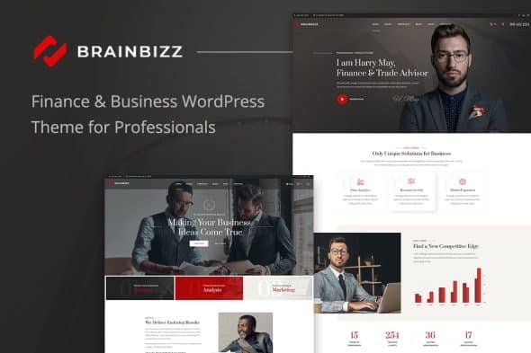 Download BrainBizz - Finance & Business WordPress Theme GPL WordPress Plugin