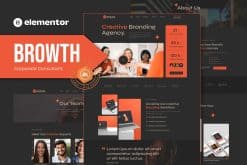 Brains - Creative Branding Agency Elementor Template Kit