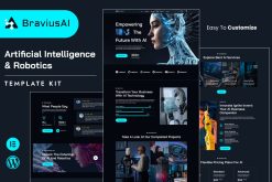 BraviusAI - AI & Robotics Elementor Template Kit