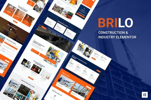 Brilo - Construction & Industry Elementor Template Kit