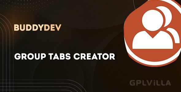 Download BuddyPress Group Tabs Creator Pro