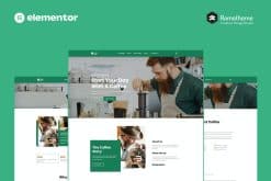 Cafein - Coffee Bar & Cafe Elementor Pro Full Site Template Kit