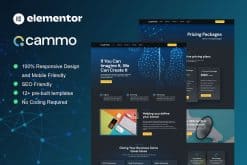 Cammo - Creative Agency Services Elementor Template Kit