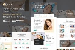 Cantiq - Beauty Clinic WordPress & Dermatologist Elementor Template Kit