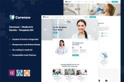 Carenow - Medical & Dentist Elementor Template Kit