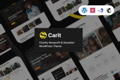 Download Carit Charity & Donation WordPress Theme GPL WordPress Plugin