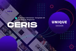 Ceris - Blog & Magazine Elementor Template Kit