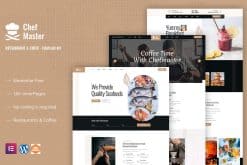 Chefmaster - Restaurant & Cafe Elementor Template Kit