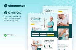 Chirox - Chiropractic & Physiotherapy Elementor Template Kit