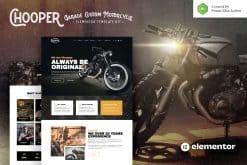 Chooper - Custom Motorcycle Garage Elementor Template Kit