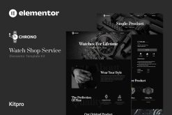 Chrono - Watch Service Elementor Template Kit