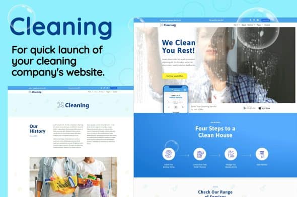 Cleaning - Small Business Template Kit