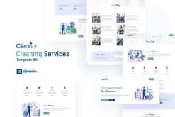 Cleanly - Cleaning Service Elementor Template Kit