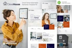 Clevehouse - Smart Home Automation Elementor Template Kit