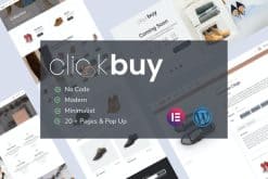 Clickbuy - Shoe Store Elementor Pro Template Kit