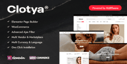 Download Clotya - Fashion Store eCommerce Theme GPL WordPress Plugin