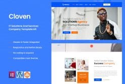 Cloven - IT Solutions & Services Company Elementor Template Kit