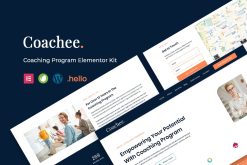 Coachee - Coaching Program Elementor Template Kit