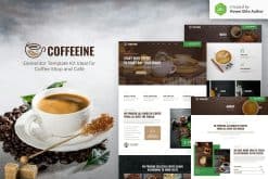 Coffeeine - Coffee Shop & Cafe Elementor Template Kit