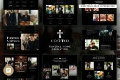 Coffino - Funeral Home Services & Cremation Elementor Pro Template Kit