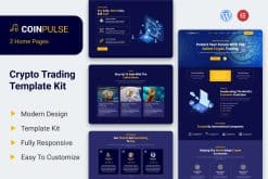 Coinpulse - Crypto Currency & Trading Elementor Template Kit