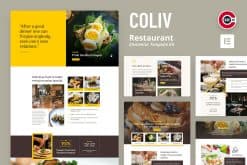 Coliv - Restaurant Template Kit