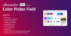 Download Color Field for Elementor Form GPL WordPress Plugin