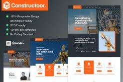 Constructoor - Construction & Building Elementor Template Kit