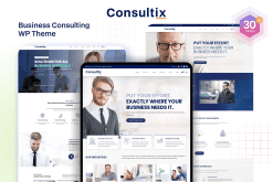 Download Consultix - Business Consulting WordPress Theme GPL WordPress Plugin