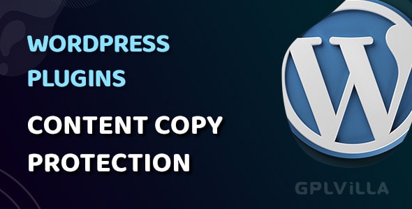 Download WP Content Copy Protection & No Right Click (PRO) WordPress Plugin GPL