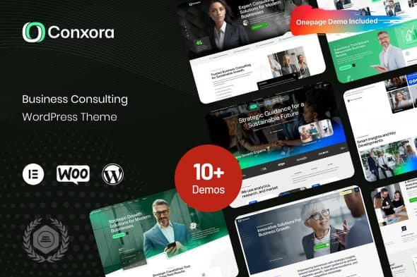 Download Conxora - Business Consulting WordPress Theme GPL WordPress Plugin