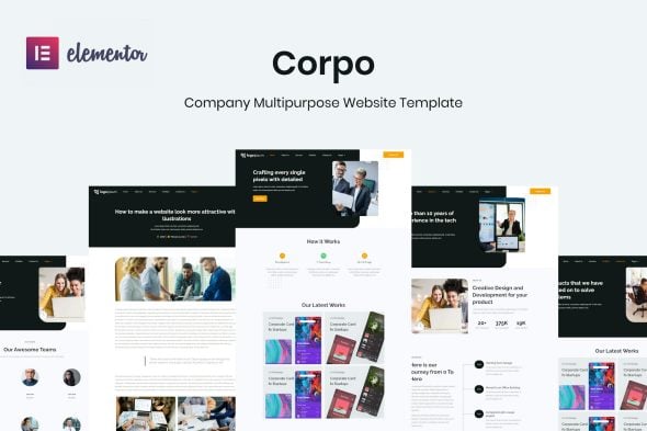 Corpo - Corporate Business Elementor Template Kit