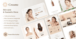 Creamz - Beauty Salon & Spa WooCommerce