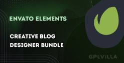 Download Creative Blog Designer Bundle for WordPress