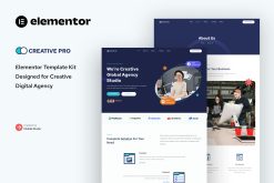 Creativepro - Creative Agency Studio Elementor Template Kit