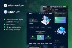 CyberSec - Cyber Security Services Elementor Template Kit