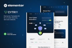 Cytrix - Cyber Security Services Elementor Template Kit