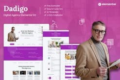 Dadigo - Digital Agency Elementor Template Kit