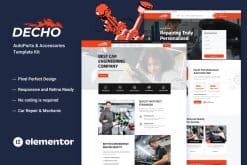 Decho - Car Repair Mechanic Template Kit