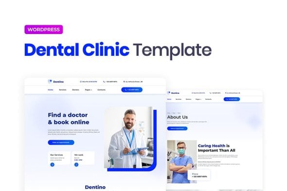 Dentino - Dental Clinic Template Kit