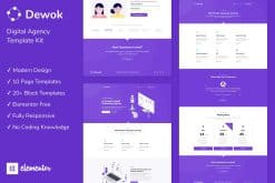 Dewok - Digital Agency Template Kit