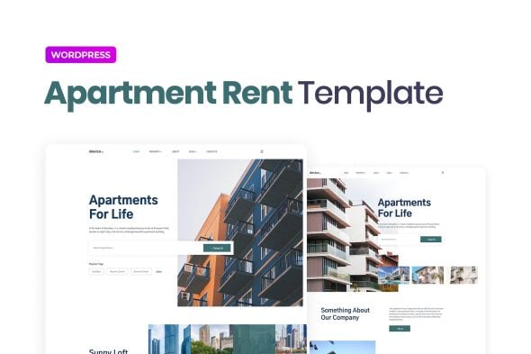 Dexico - Apartment Rent Elementor Template Kit