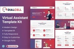 DialCell - Call Center Services & Telemarketing Elementor Template Kit