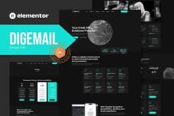 Digemail - Email API Solutions & Services Elementor Pro Template Kit