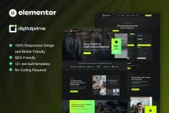 DigitalPrime - Digital Agency Elementor Template Kit