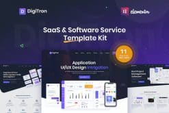 Digitron - Software & SaaS Elementor Template Kit